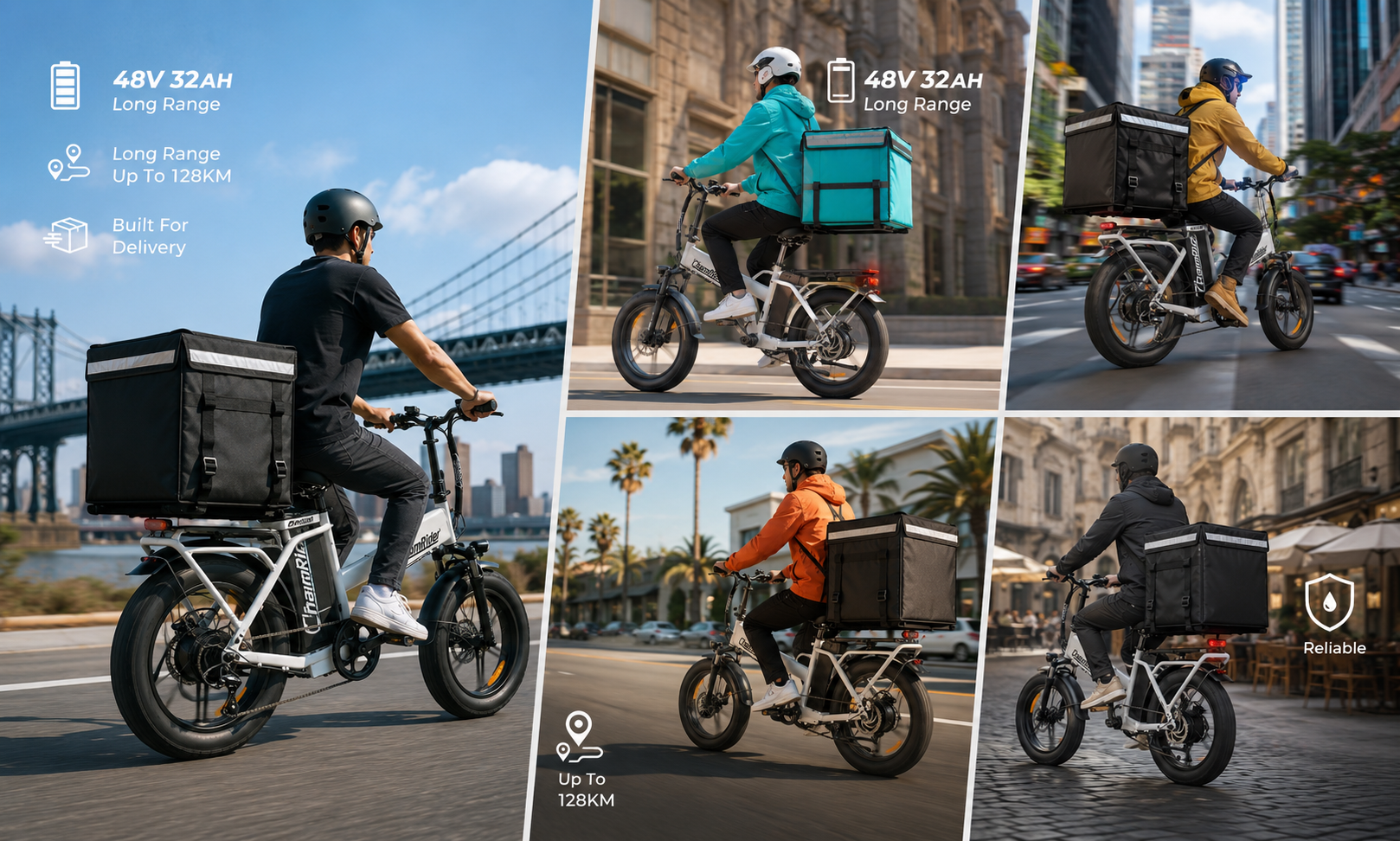 How Delivery Riders Can Reduce Range Anxiety with a Long-Range E-Bike