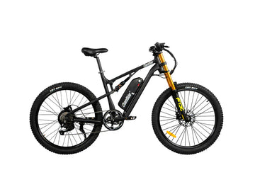 How an Electric Mountain Bike Handles Steep Hills and Rough Trails?