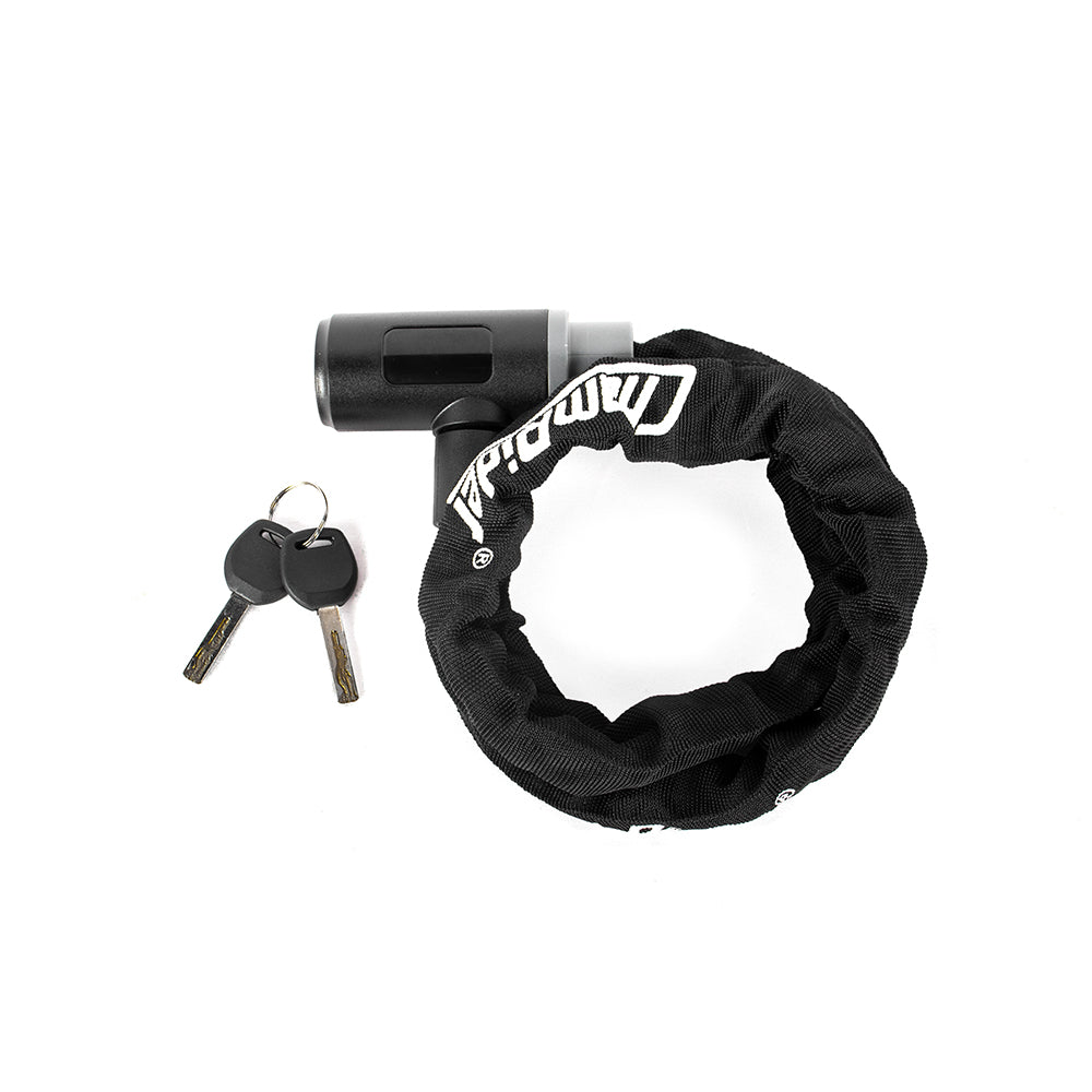 ChamRider eBike Key Chain Lock - Sold Secure Rated Heavy-Duty Anti-Theft Lock for Electric Bikes, Scooters | Weatherproof, Portable for European Delivery Riders, E-Bike Enthusiasts & Modifiers