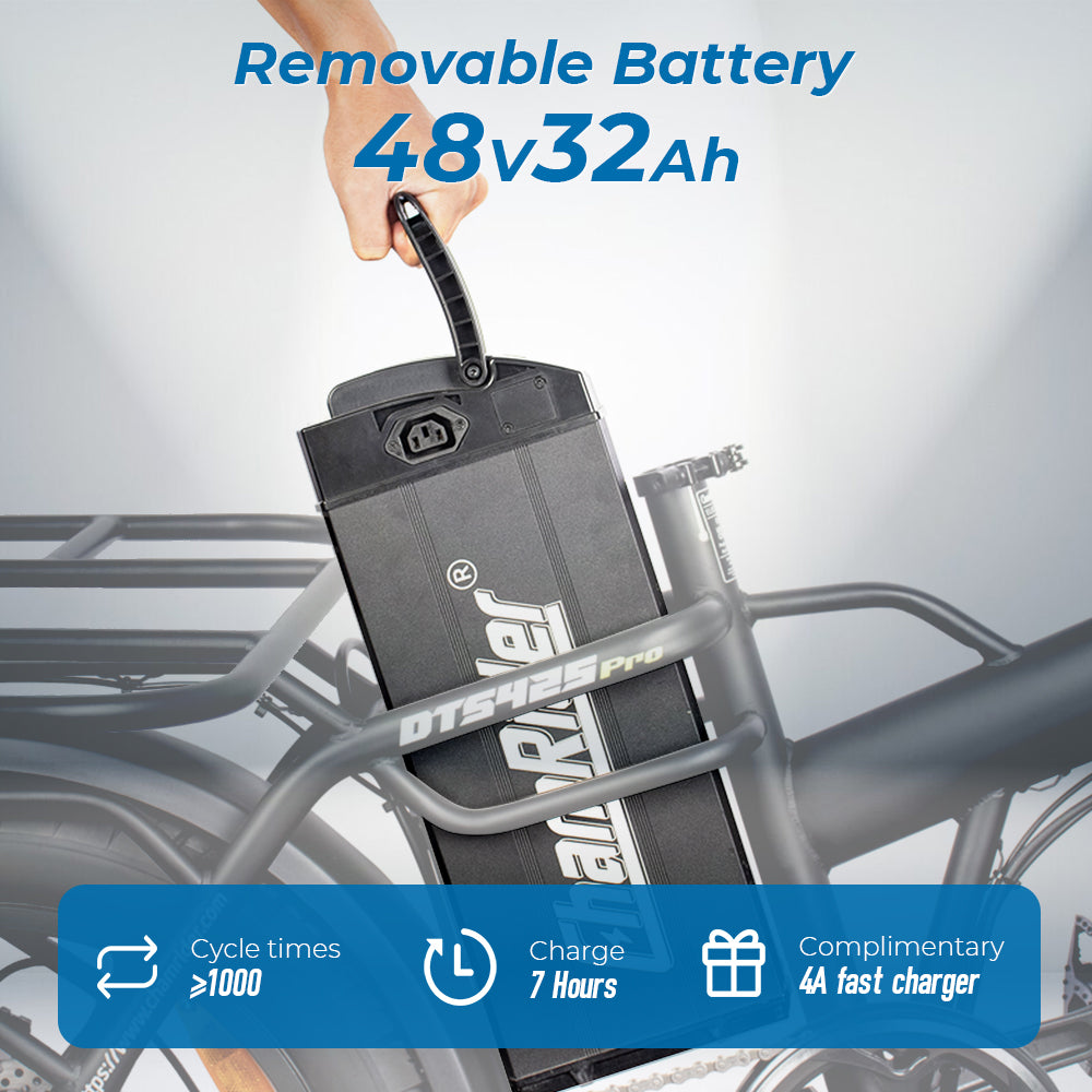 ChamRider DTS425 Dual Battery E-Bike