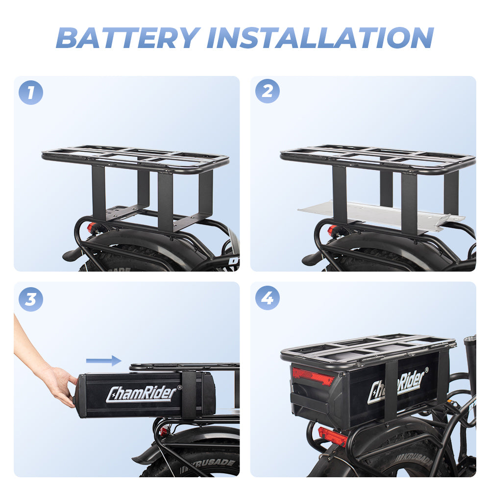 48V50AH e-bike battery