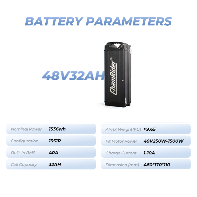 32AH e-bike battery