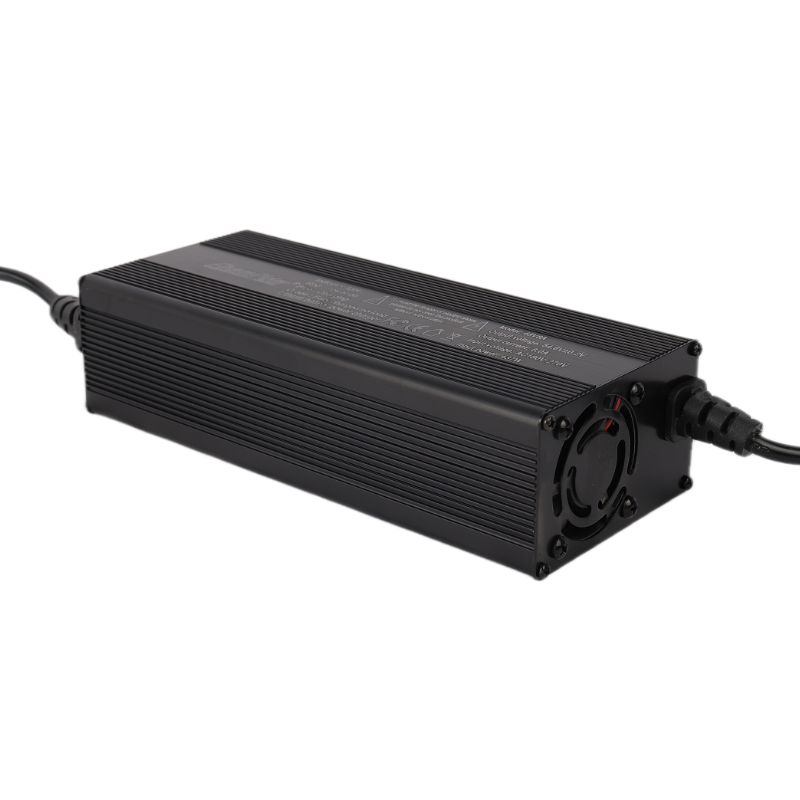 ChamRider 8A CE Fast Charger for Food Delivery E-Bikes - Rapid Charge, True Amperage, Portable & Weatherproof - EU/UK Plug, EN 60335-2-29 Compliant