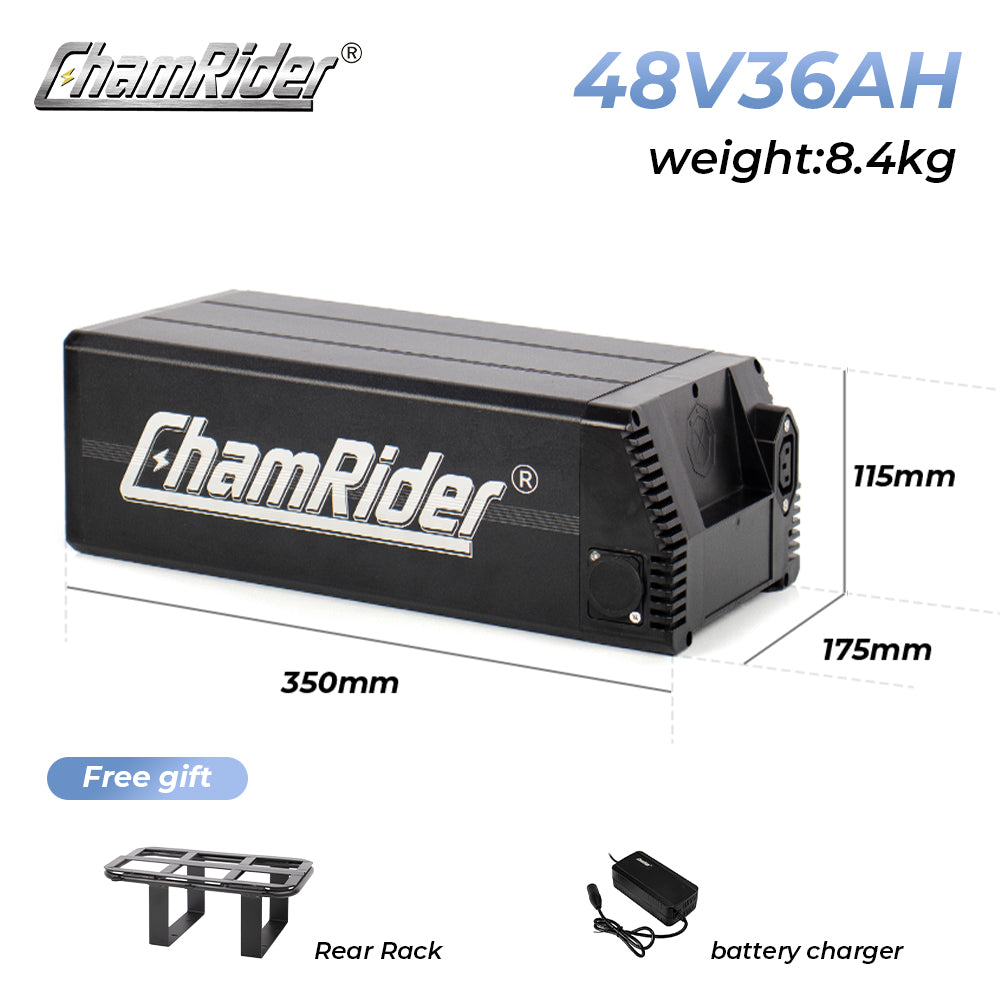 48V36AH e-bike battery