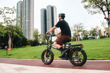 Efficient Delivery with Foldable and Lightweight E-Bikes