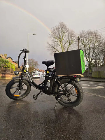How ChamRider DT450 48V 50AH Ebike Powers Europe’s Fastest Food Deliveries？