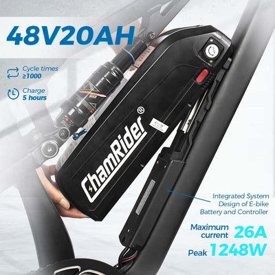 ChamRider DH420 pro 48V E-Bike 