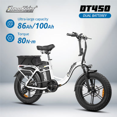 ChamRider DT450 Dual Battery Ebike