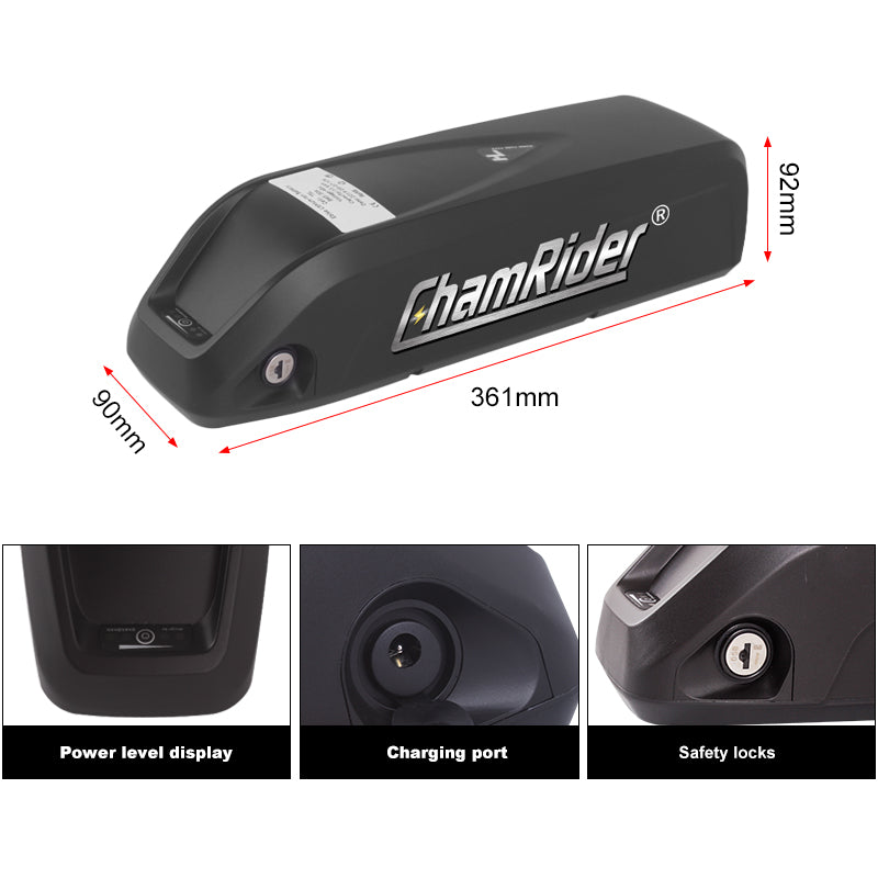 ChamRider Hailong 1 Down Tube Battery