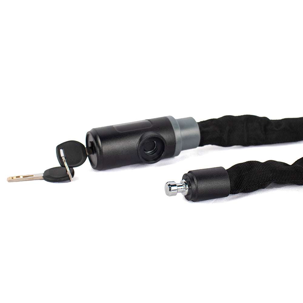 ChamRider eBike Key Chain Lock - Sold Secure Rated Heavy-Duty Anti-Theft Lock for Electric Bikes, Scooters | Weatherproof, Portable for European Delivery Riders, E-Bike Enthusiasts & Modifiers