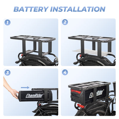48V50AH e-bike battery