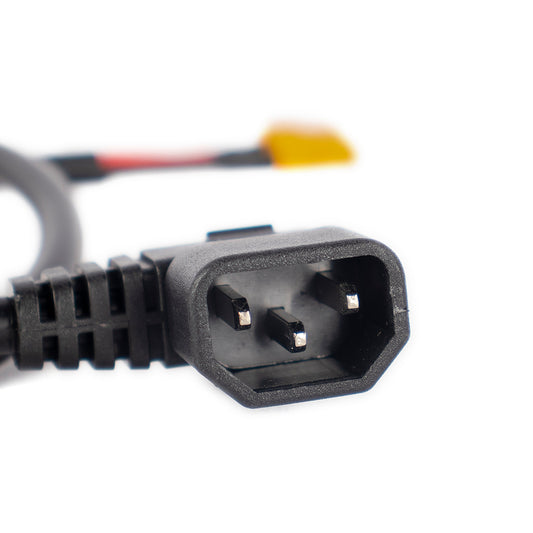 750mm Electric Bicycle Power Cord XT60 Female Connector To 3 Pins Port Adaptor Extension Cable Connector Battery Charger
