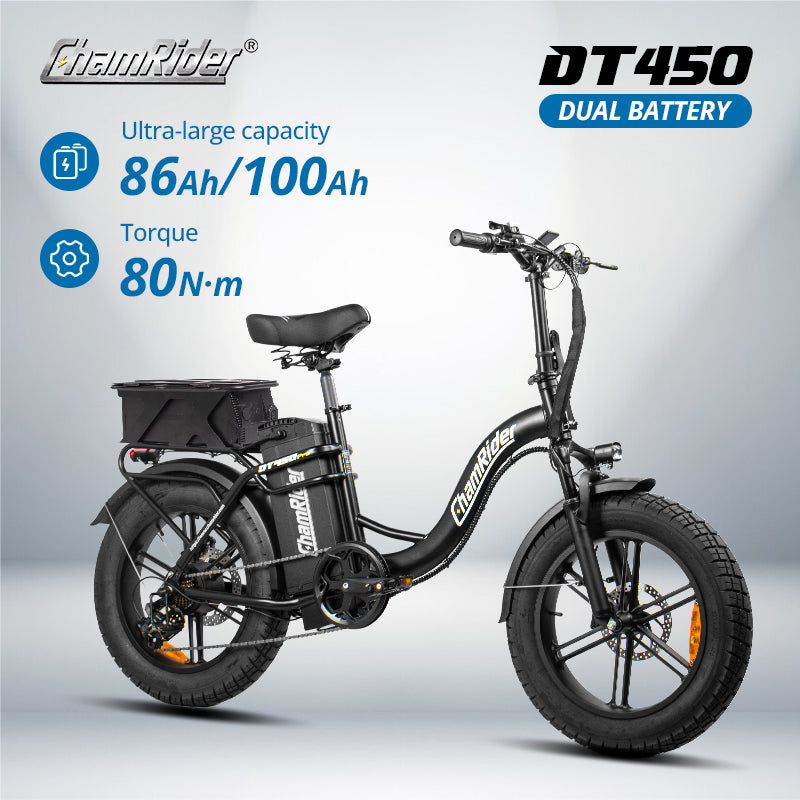 ChamRider DT450 Dual Battery Ebike