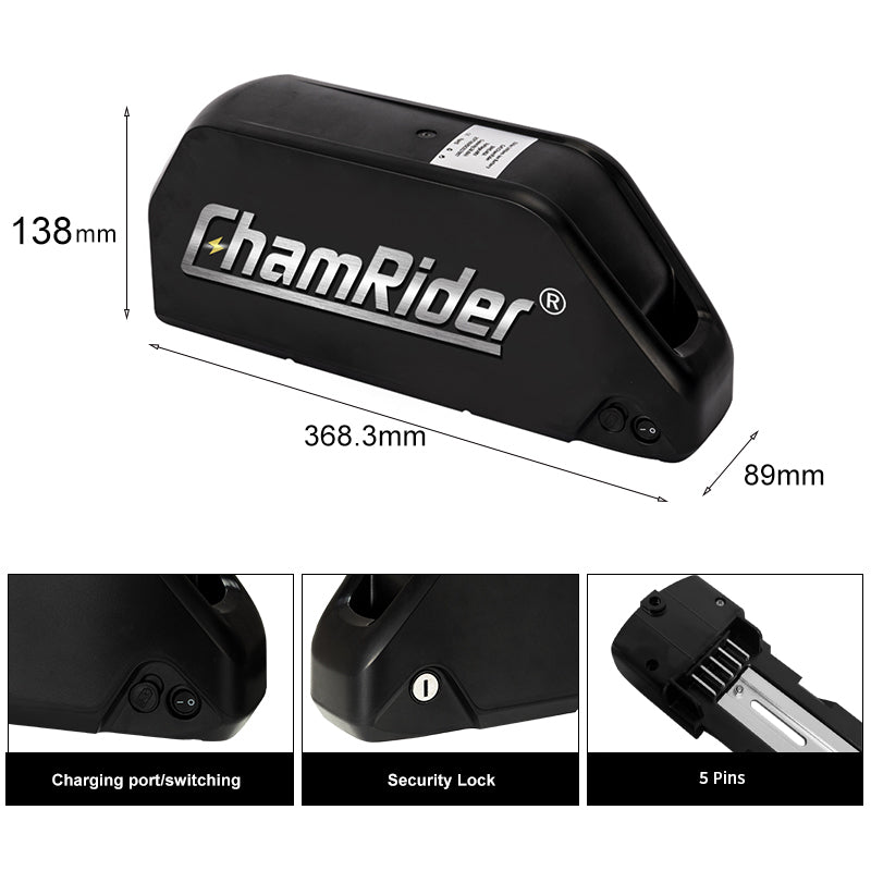 ChamRider Polly 7 Down Tube Battery
