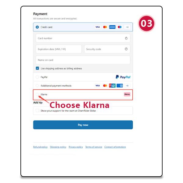 ChamRider-pay with klarna-3