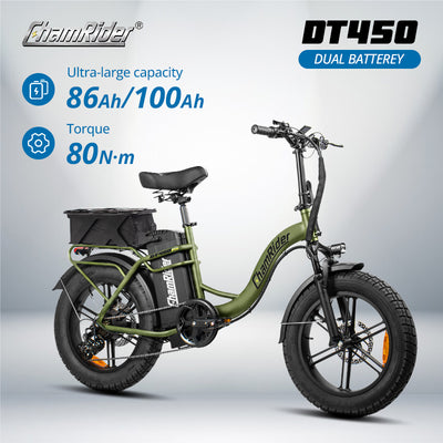 ChamRider DT450 Dual Battery Ebike
