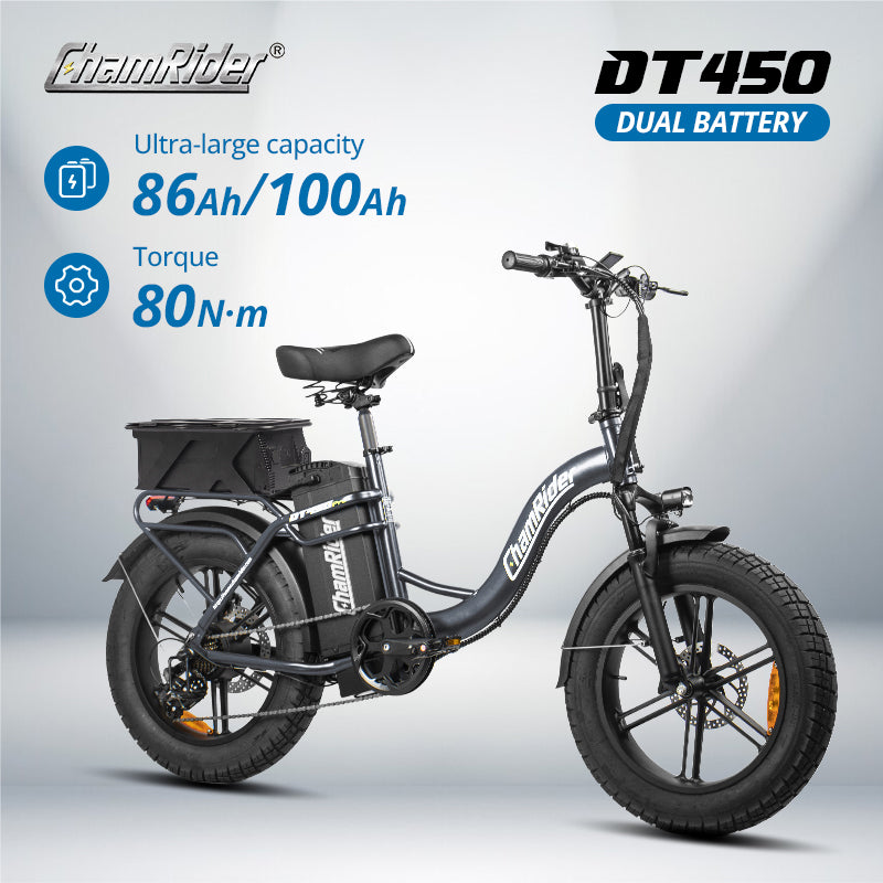 ChamRider DT450 Dual Battery Ebike