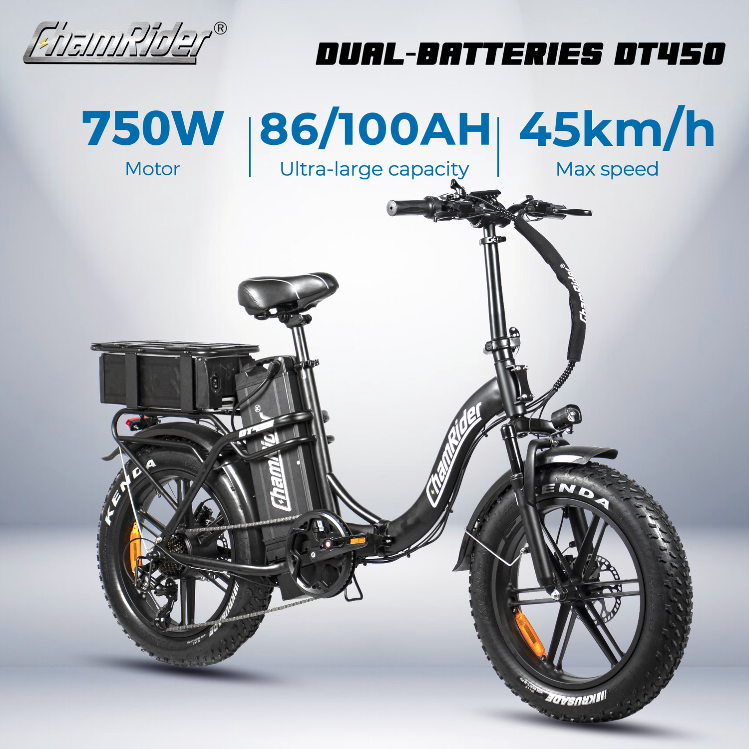 Visual Reference: Chamrider Dt450 Ebike Delivers Extreme Range